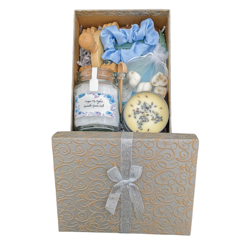 
    Pamper Me Perfect Spa Basket - Mother of the Bride Gift - Mother of the Groom Gift - Bridal Party Gifts