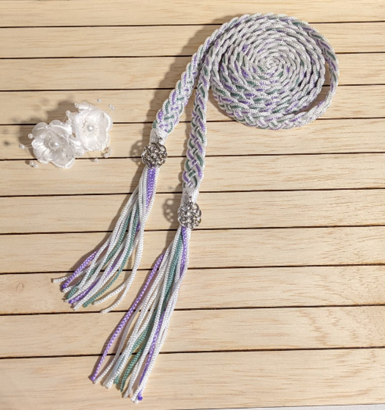 
White, Sage and Lavender Handfasting Cord